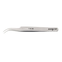 Excelta 7-S-SE One Star 4.5 inch Curved Electronic Style Tweezer