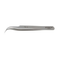 Excelta 7B-S Three Star Curved Electronic Style Tweezer 4.5 in
