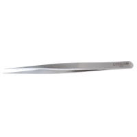 Excelta SS-SA-PI Two Star 5.5 inch Fine Tip Electronic Style Tweezer
