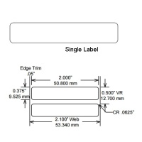 Identco TTL109-403-10 Labels