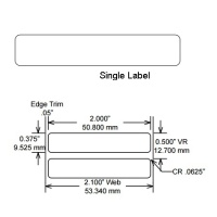 Identco TTL109-433-10 Labels