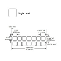 Identco TTL116-403-10 Labels