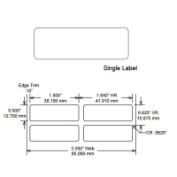 Identco TTL119-403-10 Labels