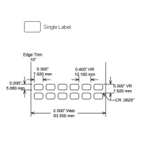 Identco TTL139-403-10 Labels