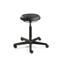 Bevco J3300 ErgoLux Jr Backless Stool Hard Floor Casters with Specifications