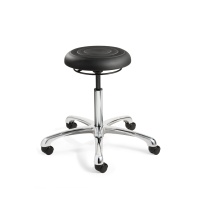 Bevco J3350 ErgoLux Jr Backless Stool Hard Floor Casters with Specifications