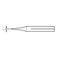 JBC Tools 0150805 B-05D Tip for 14ST Iron 1 x 17.2 mm