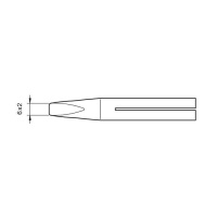 JBC Tools 0650408 T-65D Long Life Soldering Tip for 65ST Soldering Iron