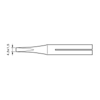 JBC Tools 0650507 T-55D Long Life Soldering Tip for 65ST Soldering Iron
