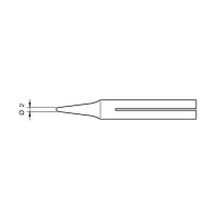 JBC Tools 0650903 T-20D Long Life Soldering Tip for 65ST Soldering Iron