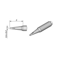 JBC Tools C105-117 Soldering Tip NANO .4 mm Chisel