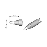 JBC Tools C210-006 Soldering Tip 1 mm Conical Sloped