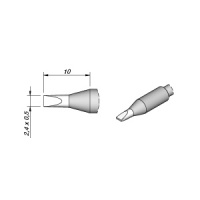 JBC Tools C245-759 High Thermal Soldering Tip 2.4 mm Chisel