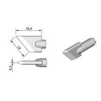 JBC Tools C245-955 Soldering Tip 13 mm Bevel Edge Slanted