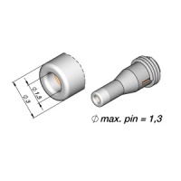 JBC Tools C360-006 Through Hole Desoldering Tip 3 mm