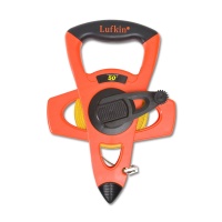 Lufkin FE050D Engineering Hi Viz Orange Fiberglass Tape