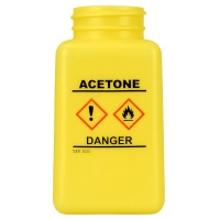 Menda 35733 Acetone Labeled Durastatic Yellow Bottle- 6 oz