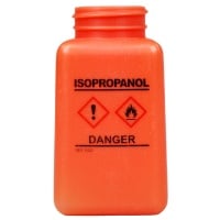Menda 35739 Isopropanol Printed Durastatic Orange Bottle- 6 oz