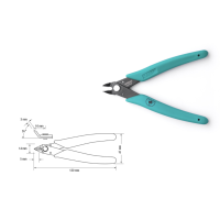JBC Tools SHR240 8001984 Model 240 Angled Cutting Shears .8 mm