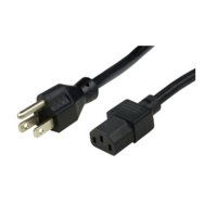 Desco 50581 IEC C13 8 Ft Power Cord, N. American Plug for 50571