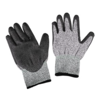 Desco 17139 Anti-Static Black Cut Resistant ESD Gloves Pair - Size Medium