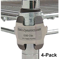 Static Dynamics ESDC-4 ESD Clip™, 4-Pack