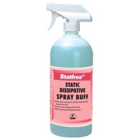 Desco 46010 Statguard Statfree Dissipative Spray Buff, 1 Quart Bottle