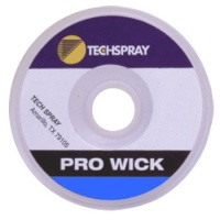 Techspray 1804-100F Pro Wick Desoldering Braid Blue 100 ft