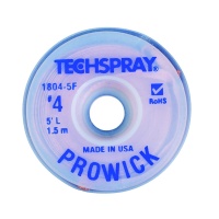 Techspray 1804-5F Pro Wick Desoldering Braid Blue 5 ft