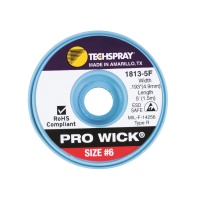 Techspray 1813-5F Pro Wick Desoldering Braid Red 5 ft