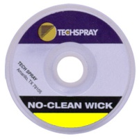Techspray 1815-100F No-Clean Desoldering Braid Yellow 100 ft