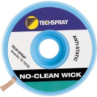 Techspray 1820-50F No-Clean Desoldering Braid White 50 ft