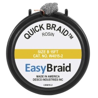Easy Braid W4015-2 WickGun Replacement Cassette #2 Quick Braid Rosin Desoldering Wick