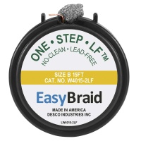 Easy Braid W4015-2LF WickGun Replacement Cassette #2 One-Step No-Clean Lead-Free Desoldering Wick