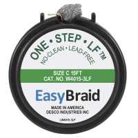 Easy Braid W4015-3LF WickGun Replacement Cassette #3 One-Step No-Clean Lead-Free Desoldering Wick