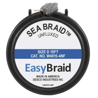 Easy Braid W4015-4NF WickGun Replacement Cassette #4 Sea Braid Unfluxed Desoldering Wick