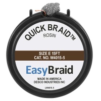 Easy Braid W4015-5 WickGun Replacement Cassette #5 Quick Braid Rosin Desoldering Wick
