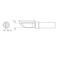 Weller ETKN ET Series Knife Tip for PES51 Soldering Pencil