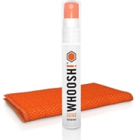 WHOOSH POCKET Screenshine Touchscreen Cleaner, 0.3oz Pocket Sprayer and Antimicrobial Microfiber Cloth