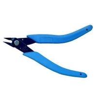 Xuron Bio-shear Flush Cutter With Static Control Grips and Lead Retainer Left Hand