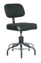 Bevco 2000-4 Bevco Evanston Upholstered Chair, Adjustable Back, 4-Legged Tubular Steel Base, Plastic Glides, Seat Height Adjustment: 19
