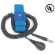 Desco 09069 ESD Wrist Strap Elastic- 12 ft cord- 4mm