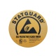 Desco 10500 Statguard ESD Protective Floor Finish Round Label