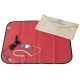 Desco 16475 Portable Red Mat with Wrist Strap- 18 x 22 in