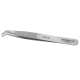 Excelta 128A-SA Three Star 4.25 Inch Angled Tip SMD Tweezer