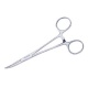 Excelta 38-SE Two Star 6 in Locking Hemostat- Curved Serrated Jaws