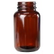 MENDA 35744 - 4oz Impact Resistant Amber Glass Liquid Dispenser Bottle (Pump Not Included)